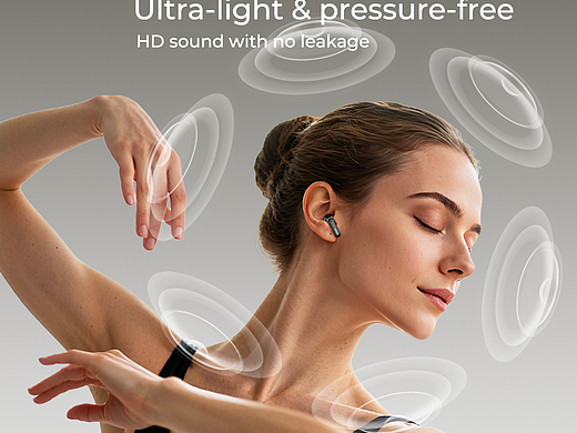 入耳式触屏蓝牙耳机产品渲染及跨境电商主图&详情