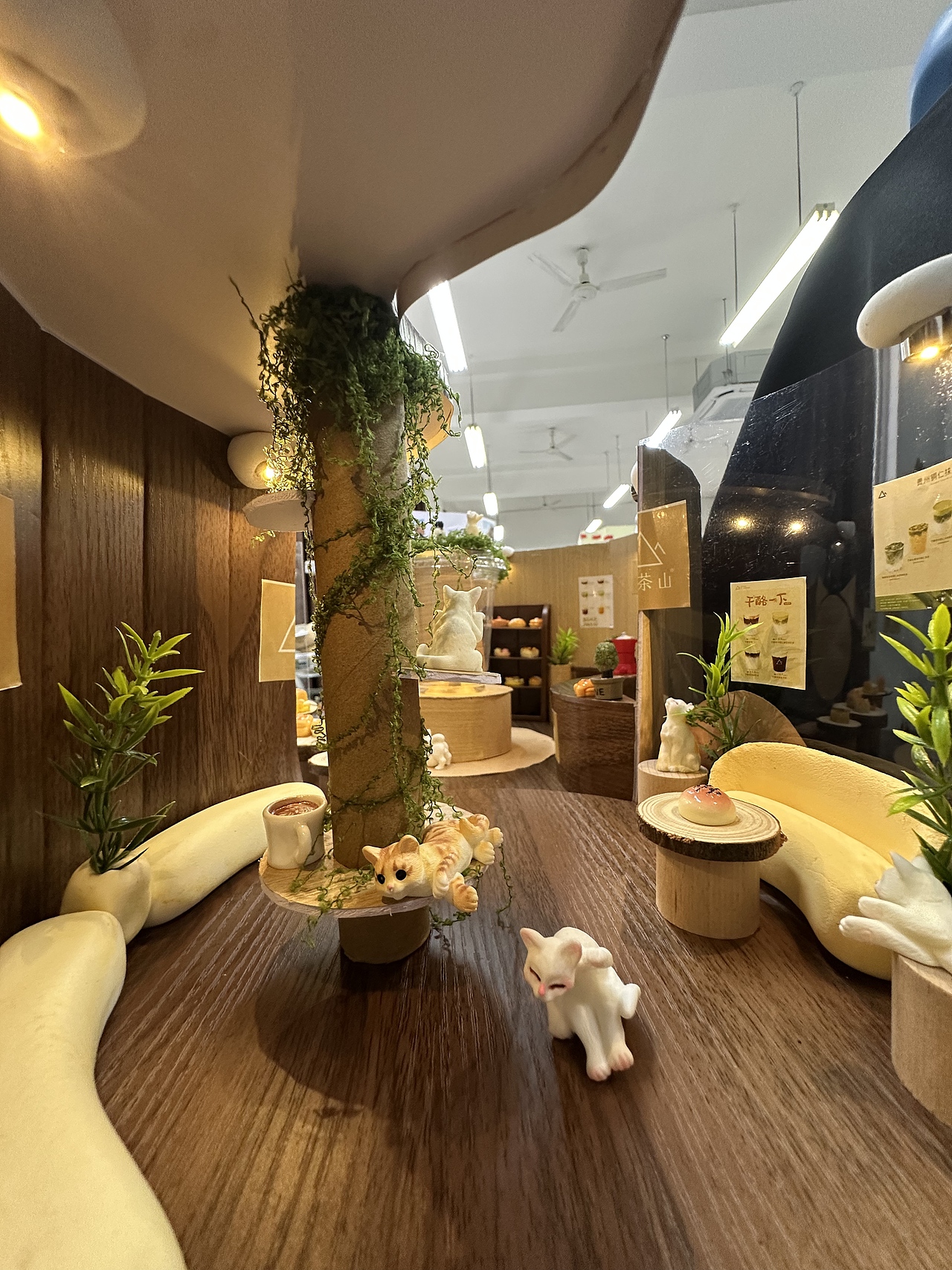 去茶山猫猫主题（图ZNDAzNTc3Njcy） - 展陈设计 - 站酷设计师323mini原创素材 - 站酷ZCOOL