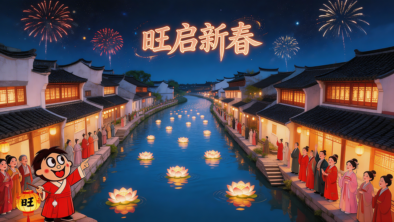 旺旺 IP 沉浸式演绎传统年俗（图ZNDAzNTc4ODI0） - AI作品 - 站酷设计师凡先生很AI原创素材 - 站酷ZCOOL