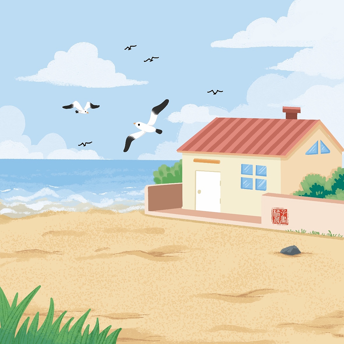 書本插圖（圖ZNDAzNTgwMDY0） - 兒童插畫 - 站酷設(shè)計(jì)師橘子晨原創(chuàng)素材 - 站酷ZCOOL