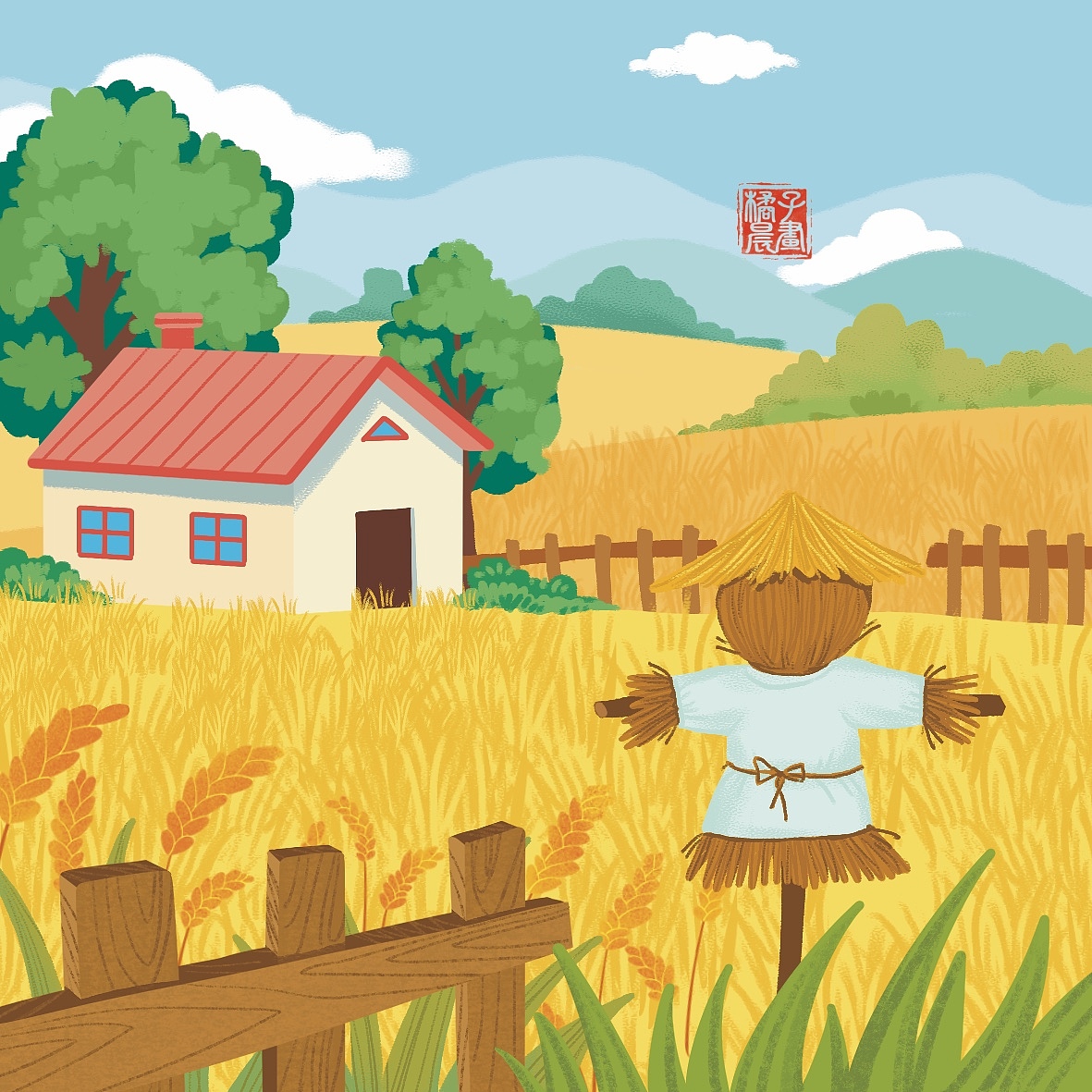 書本插圖（圖ZNDAzNTgwMDU2） - 兒童插畫 - 站酷設(shè)計(jì)師橘子晨原創(chuàng)素材 - 站酷ZCOOL