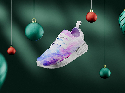 圣诞节电商购物宣传片临摹