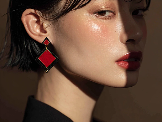 现代极简大漆首饰 AI 设计套装｜非遗创新（含提示词）