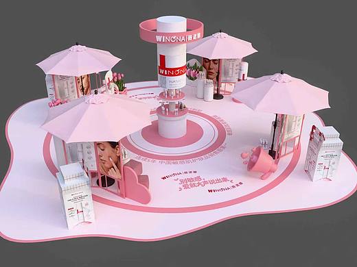 薇诺娜户外快闪设计