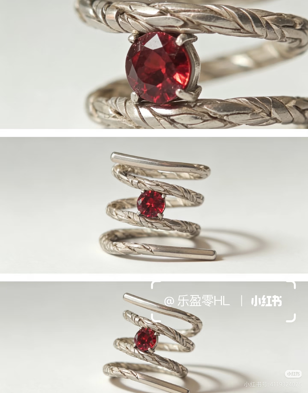 生命的螺旋,在指尖生长✨(图ZNDAzNTk0MjE2) - 首饰设计 - 站酷设计师乐盈零HL原创素材 - 站酷ZCOOL