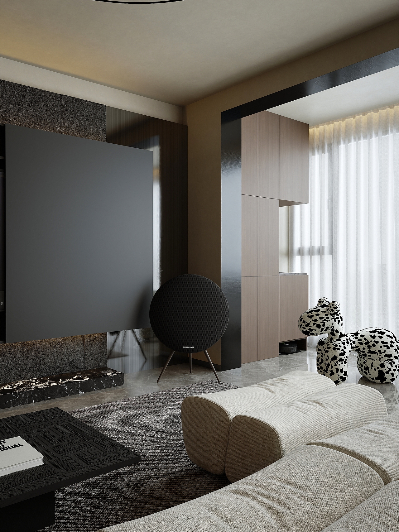 极简黑家装（图ZNDAzNTk2ODgw） - 家装设计 - 站酷设计师予初呀0100原创素材 - 站酷ZCOOL