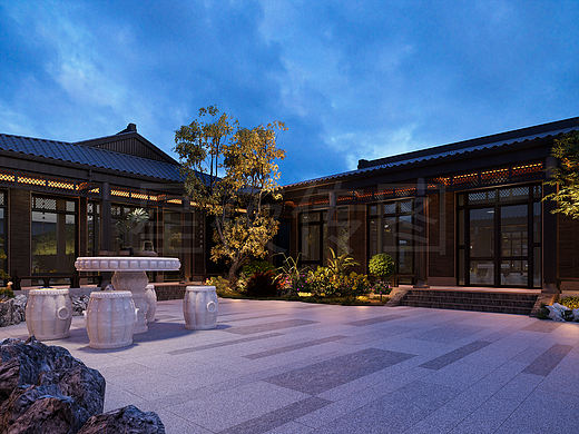 一院藏四季，燈火暖人心（個人主頁-ZNzMyNTY5NDQ=） - 其他 - 站酷設(shè)計師清清設(shè)計原創(chuàng)素材 - 站酷ZCOOL