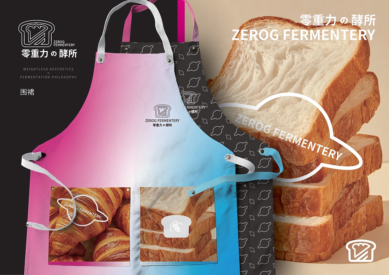 零重力酵所 | 烘焙品牌 | 视觉识别系统（图ZNDAzNTk5Njg0） - 品牌 - 站酷设计师Doria_企权权原创素材 - 站酷ZCOOL