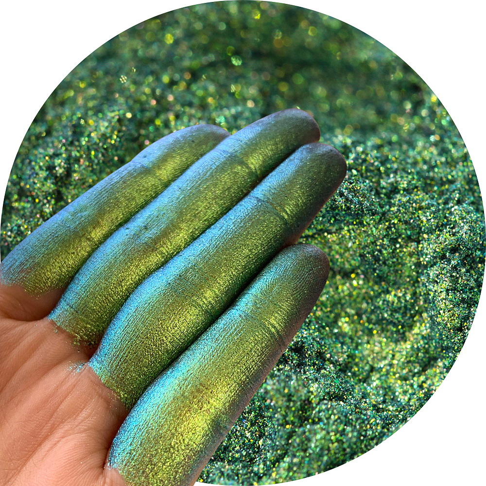 高饱和度光学极光变色龙粉末（图ZNDAzNjAwNzA4） - 产品摄影 - 站酷设计师玖柒饱饱原创素材 - 站酷ZCOOL