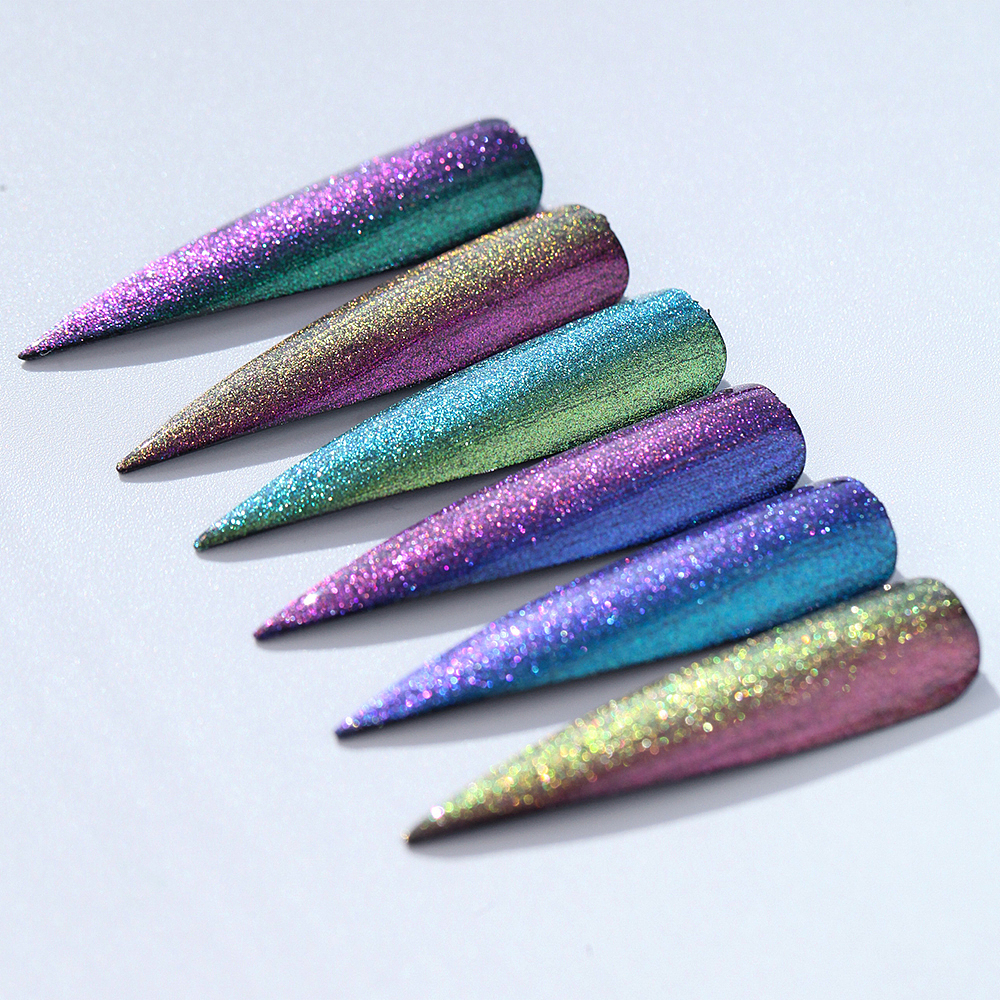 高饱和度光学极光变色龙粉末（图ZNDAzNjAxMDky） - 产品摄影 - 站酷设计师玖柒饱饱原创素材 - 站酷ZCOOL