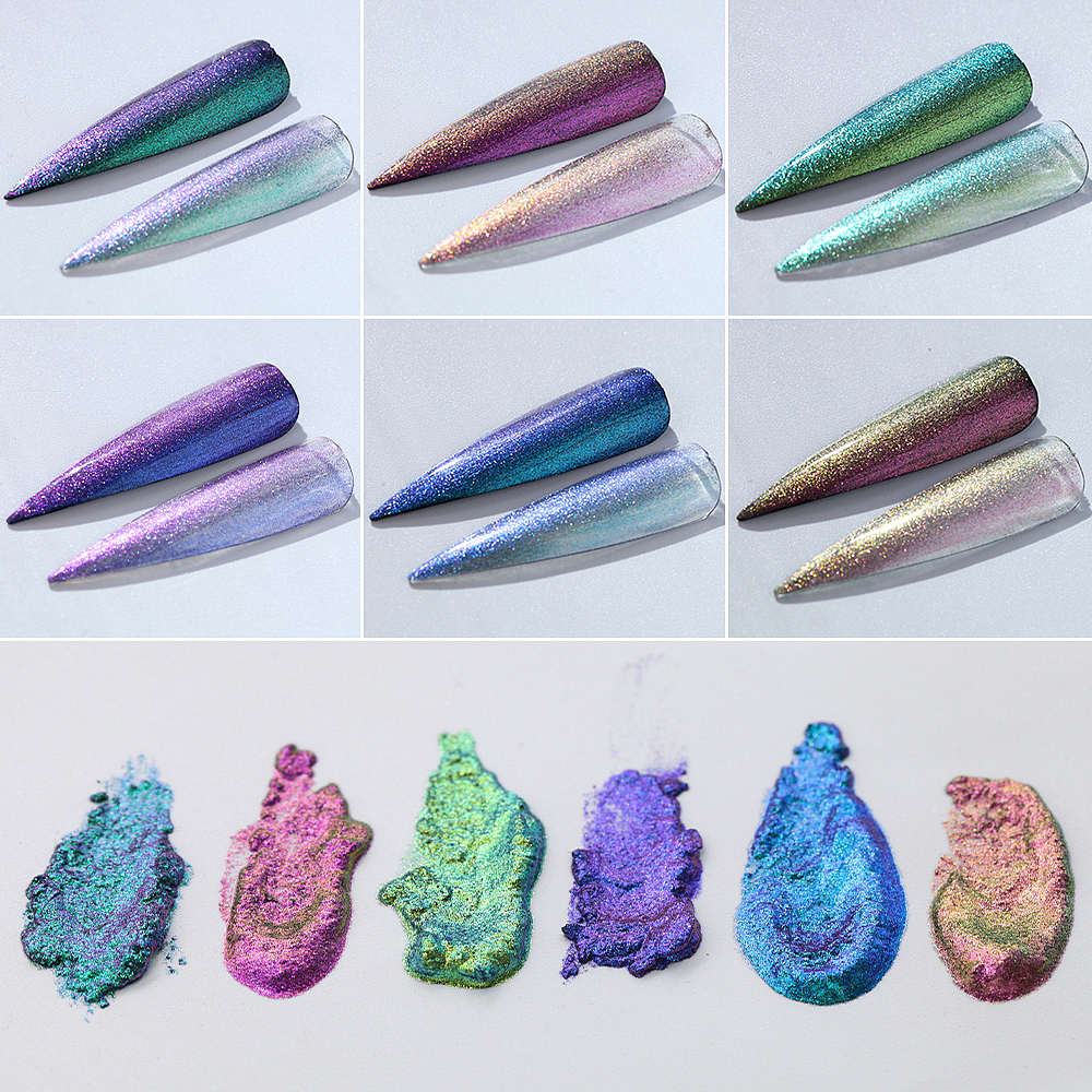 高饱和度光学极光变色龙粉末（图ZNDAzNjAxMTAw） - 产品摄影 - 站酷设计师玖柒饱饱原创素材 - 站酷ZCOOL