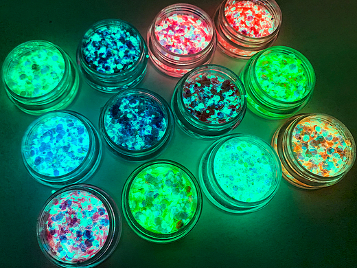 多边形夜光金葱