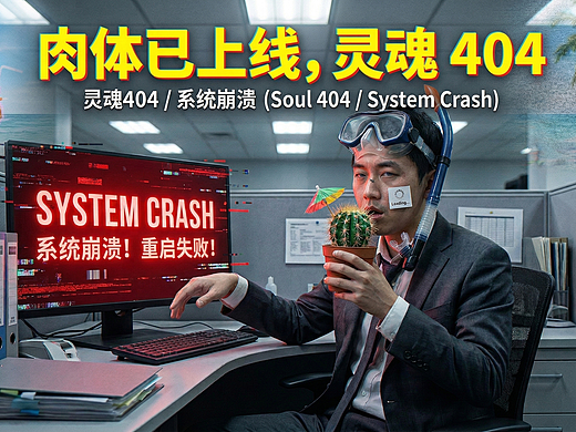 肉体已上线，灵魂 404