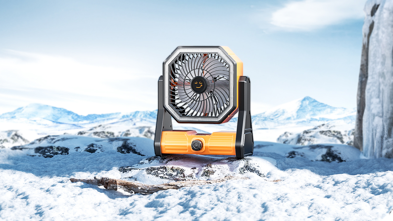 亚马逊跨境产品渲染投影仪/吸尘器/空气净化器野营风扇（图ZNDAzNjA0ODQw） - 产品 - 站酷设计师_飞鱼绘原创素材 - 站酷ZCOOL