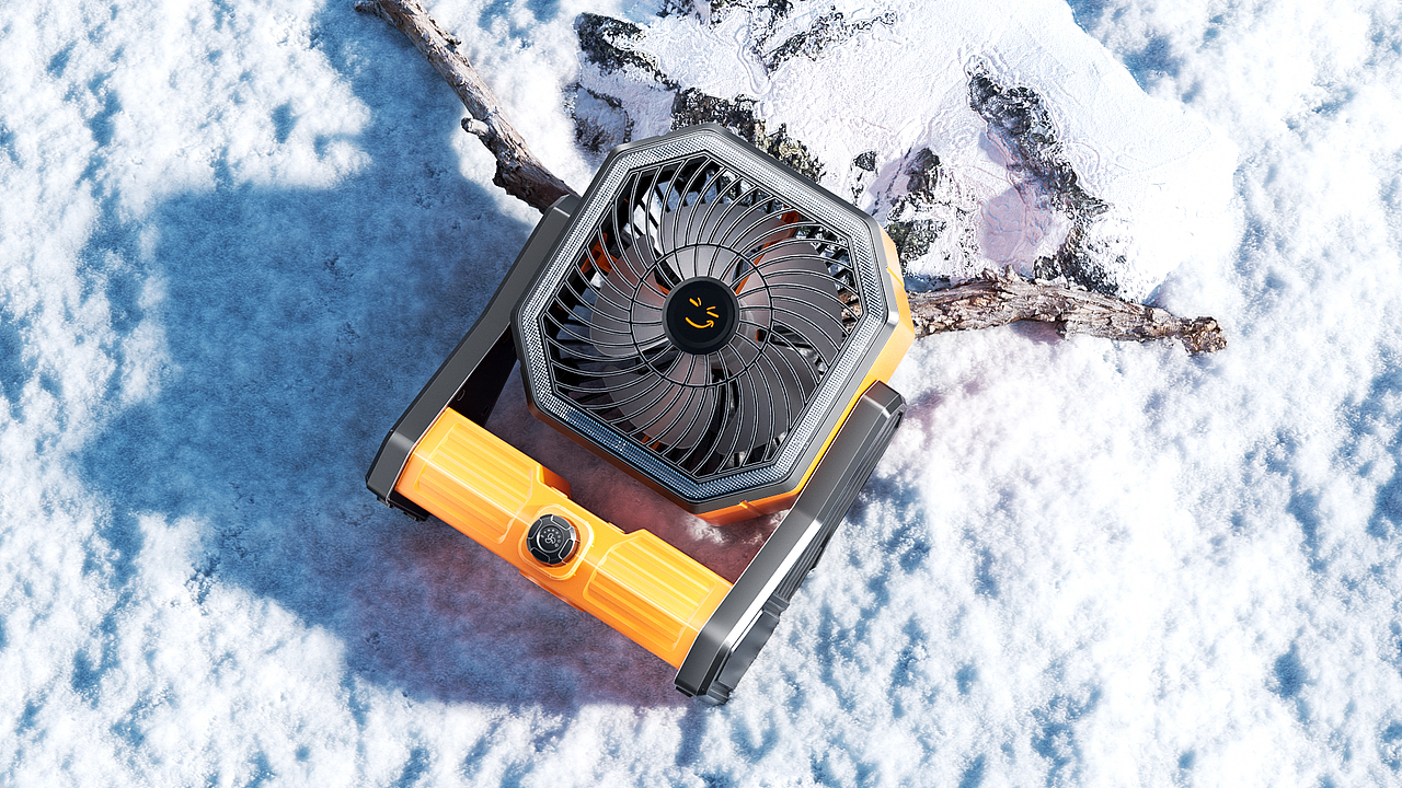 亚马逊跨境产品渲染投影仪/吸尘器/空气净化器野营风扇（图ZNDAzNjA0ODA4） - 产品 - 站酷设计师_飞鱼绘原创素材 - 站酷ZCOOL