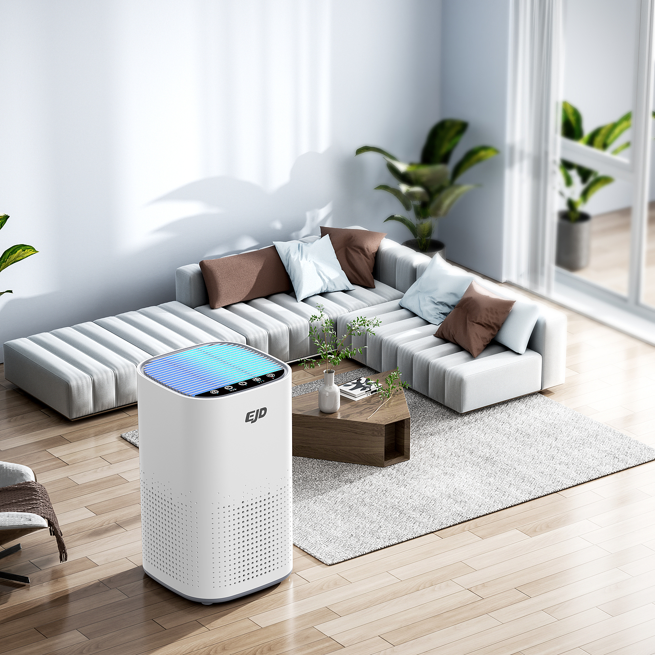 亚马逊跨境产品渲染投影仪/吸尘器/空气净化器野营风扇（图ZNDAzNjA0NzQ4） - 产品 - 站酷设计师_飞鱼绘原创素材 - 站酷ZCOOL