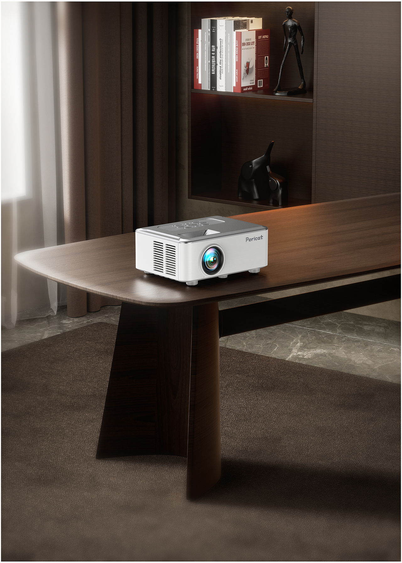 亚马逊跨境产品渲染投影仪/吸尘器/空气净化器野营风扇（图ZNDAzNjA0NzIw） - 产品 - 站酷设计师_飞鱼绘原创素材 - 站酷ZCOOL