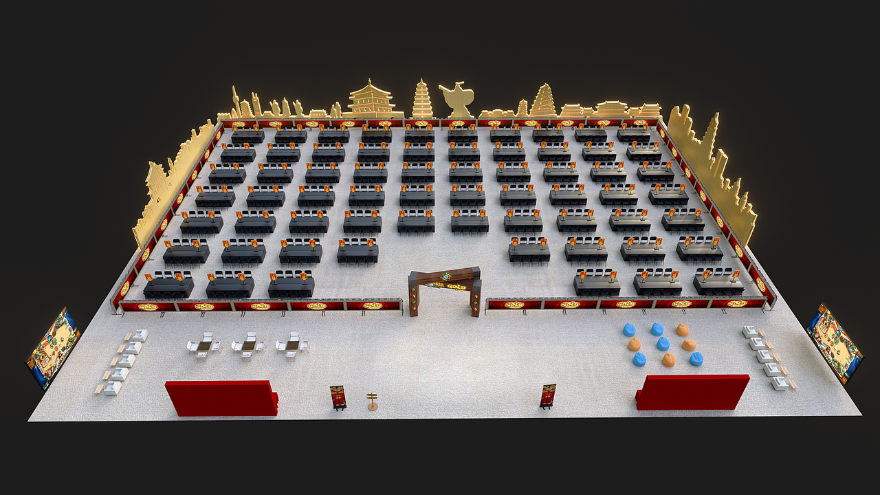 炉石传说黄金公开赛西安站（图ZNDAzNjA5MDE2） - 场景 - 站酷设计师M西安设计王老师原创素材 - 站酷ZCOOL