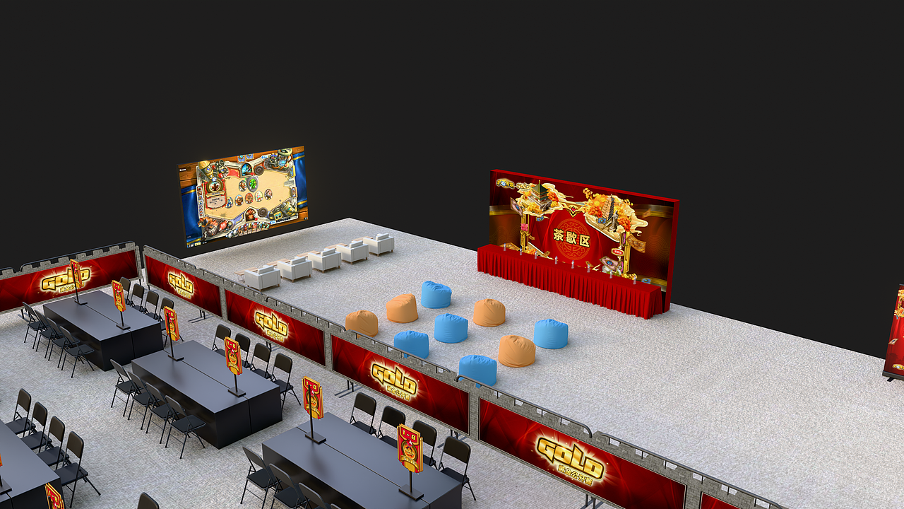 炉石传说黄金公开赛西安站（图ZNDAzNjA5MDI0） - 场景 - 站酷设计师M西安设计王老师原创素材 - 站酷ZCOOL