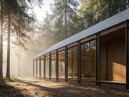 森林疗愈小屋AI高效与改图材质篇