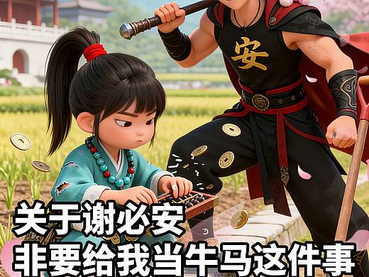 《关于谢必安非要给我当牛马这件事》（AI原创修仙漫