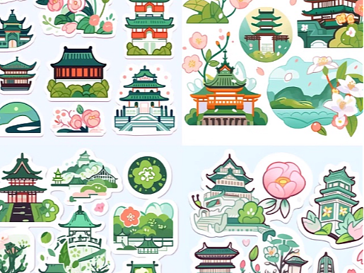 小清新插画设计