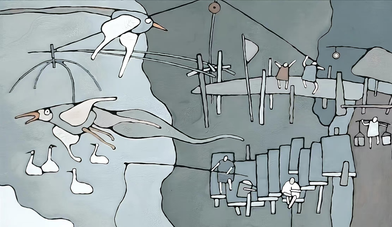 佬早豆5，曾经住过的地方 ​​​（图ZNDAzNjIxNjYw） - 创作习作 - 站酷设计师马幼惠的图画原创素材 - 站酷ZCOOL