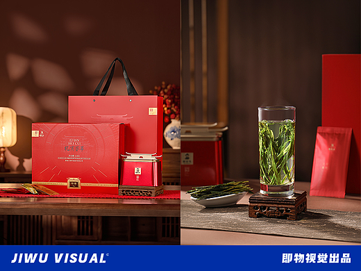 安徽老字号谢裕大茶叶 | 新年氛围感茶叶礼盒拍摄