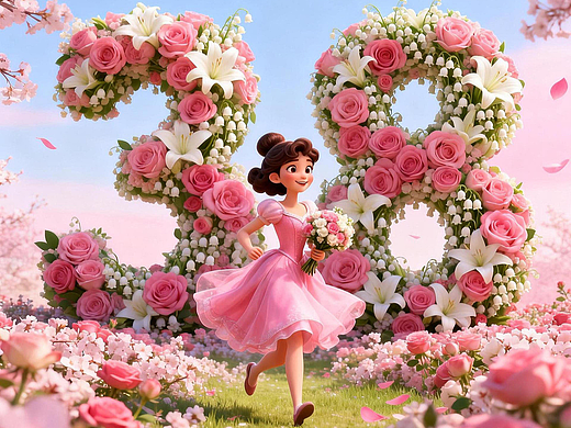 《以花为礼，致敬芳华》