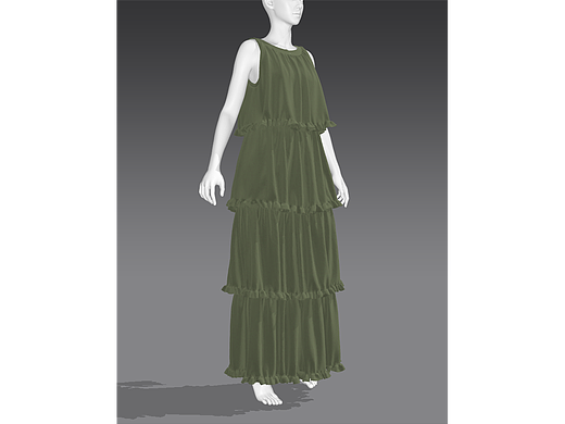 虚拟服装-蛋糕裙（by MD）