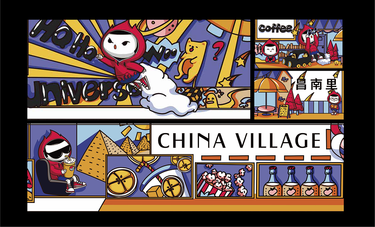 【火焰仔】潮流IP设计（图ZNDAzNjQzNTk2） - 商业插画 - 站酷设计师小帽子lst原创素材 - 站酷ZCOOL