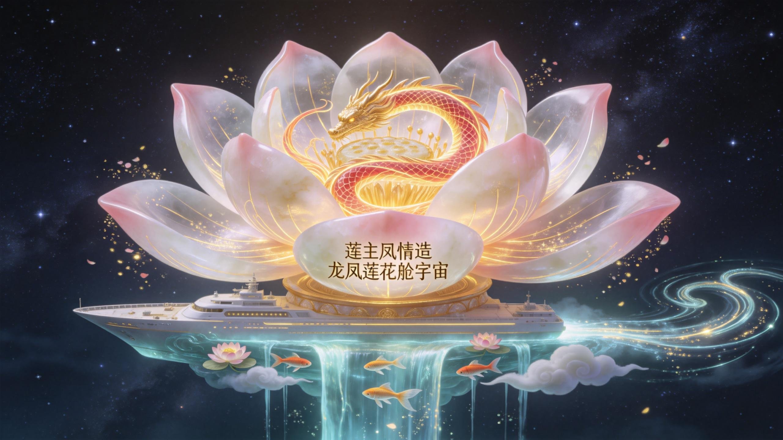 龙凤莲花舱宇宙国风星舰（三）（图ZMTU0NjA1MTY=） - 观点 - 站酷设计师凤情瑥玉原创素材 - 站酷ZCOOL