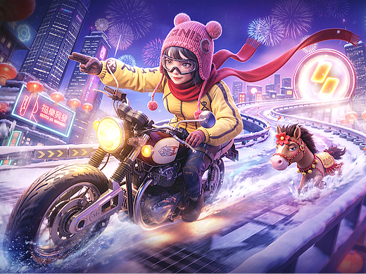 新春活动系列海报设计