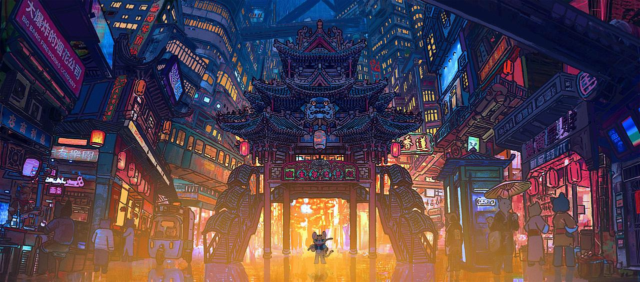 《猫笼寨》OC企划（图ZNDAzNjU0MDQ0） - 概念设定 - 站酷设计师KinYip原创素材 - 站酷ZCOOL