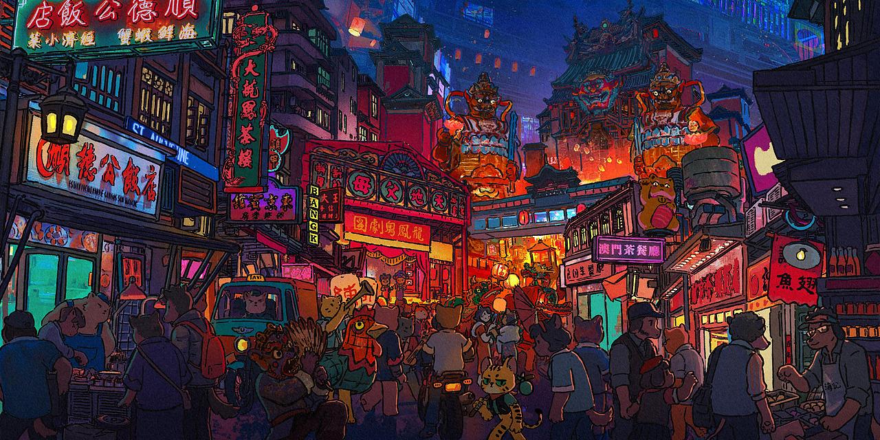 《猫笼寨》OC企划（图ZNDAzNjU0MDQ4） - 概念设定 - 站酷设计师KinYip原创素材 - 站酷ZCOOL