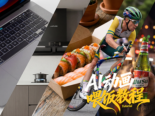 AI赋能赛车/3C产品/零售短片（爽片教程）