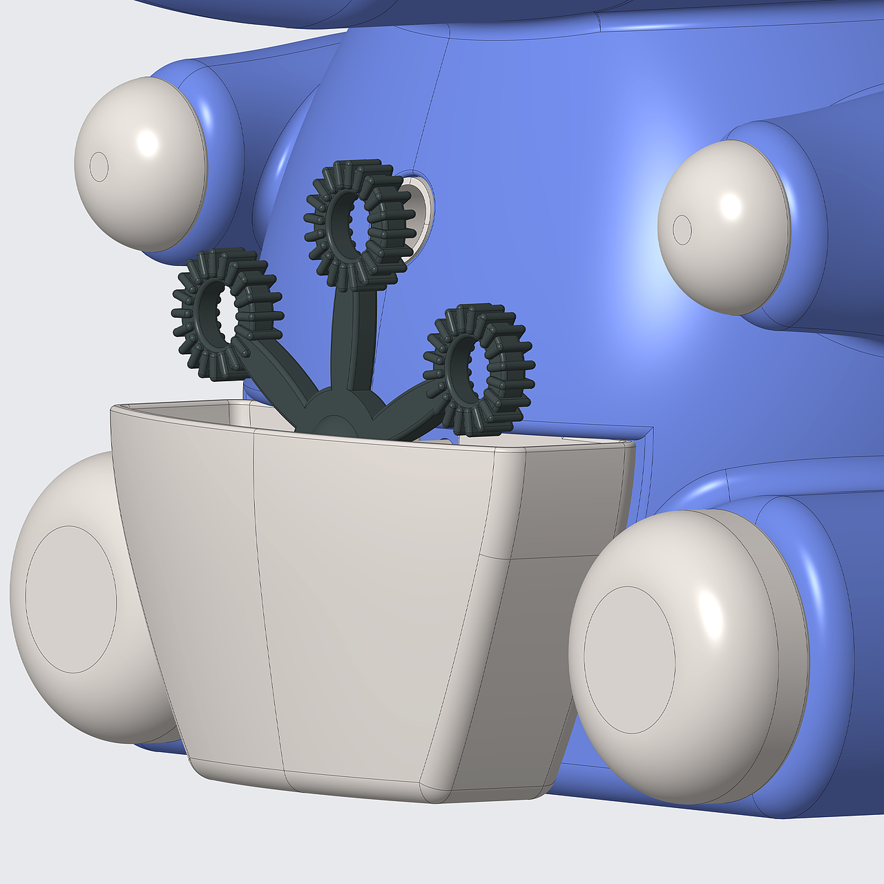 儿童泡泡机玩具 | 产品建模 | 结构设计（图ZNDAzNjYyNDYw） - 玩具 - 站酷设计师XINC新城原创素材 - 站酷ZCOOL