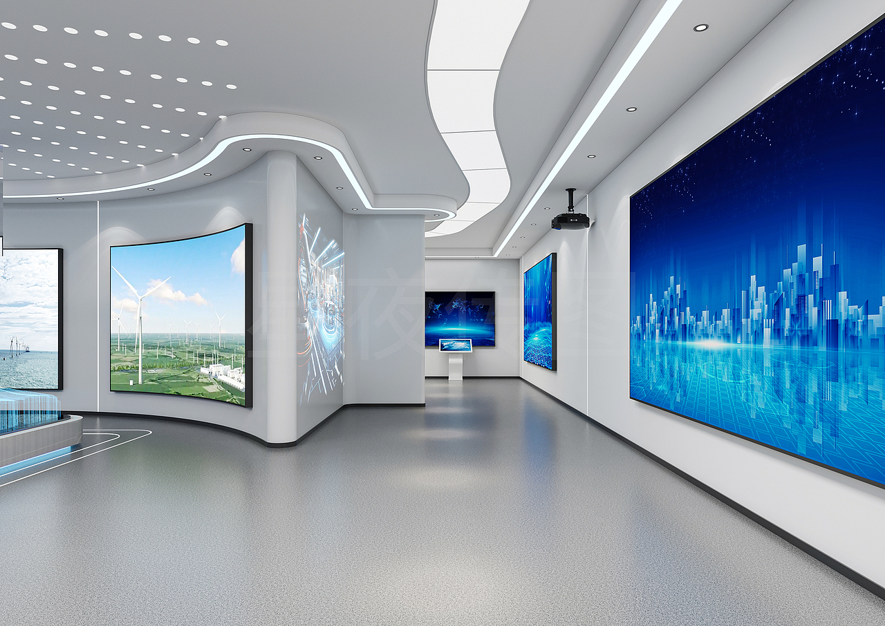 让参观者于漫步间，预见科技赋能的全新未来。（图ZNDAzNjY3NzYw） - 商业空间设计 - 站酷设计师苏子叶susu原创素材 - 站酷ZCOOL