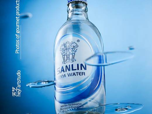 产品摄影｜三麟苏打水｜蓝调高级感（个人主页-ZNzMyNjQ1OTI=） - 产品摄影 - 站酷设计师禾艺artstudio原创素材 - 站酷ZCOOL