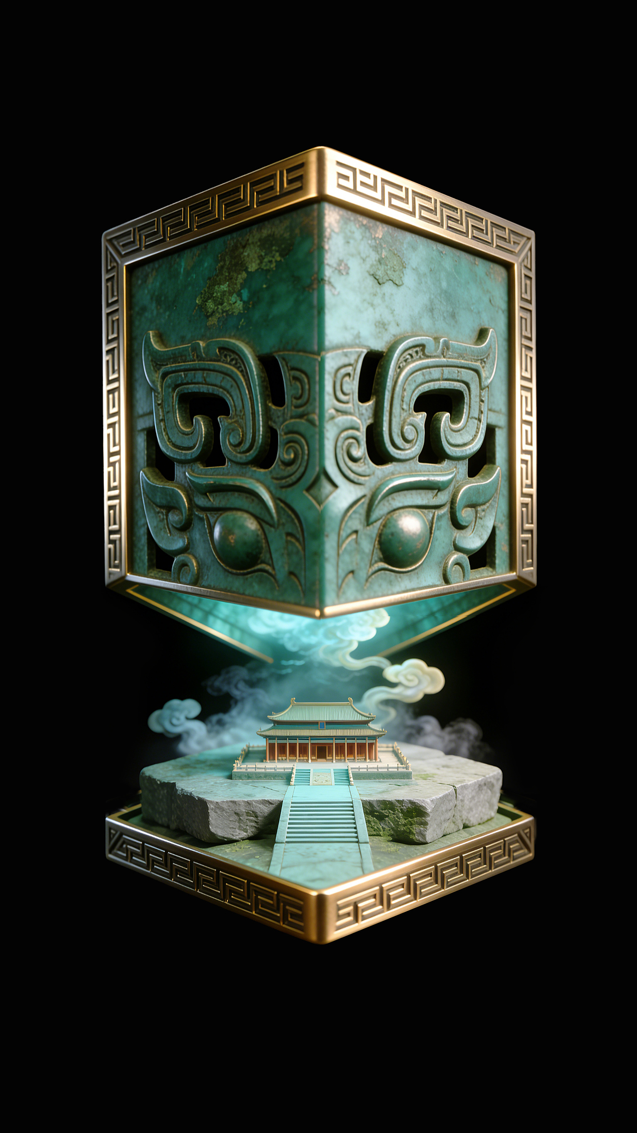 裸眼3D立体效果AI设计，作品持续更新中...敬请期待！（图ZNDAzNjc4OTcy） - 动画/影视 - 站酷设计师四季豆玩逗原创素材 - 站酷ZCOOL