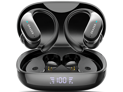 掛耳式藍(lán)牙耳機(jī)產(chǎn)品白底圖渲染（個(gè)人主頁(yè)-ZNzMyNjU0NTY=） - 電商 - 站酷設(shè)計(jì)師橙子和柚子原創(chuàng)素材 - 站酷ZCOOL