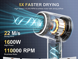 亚马逊——吹风机产品图片设计
