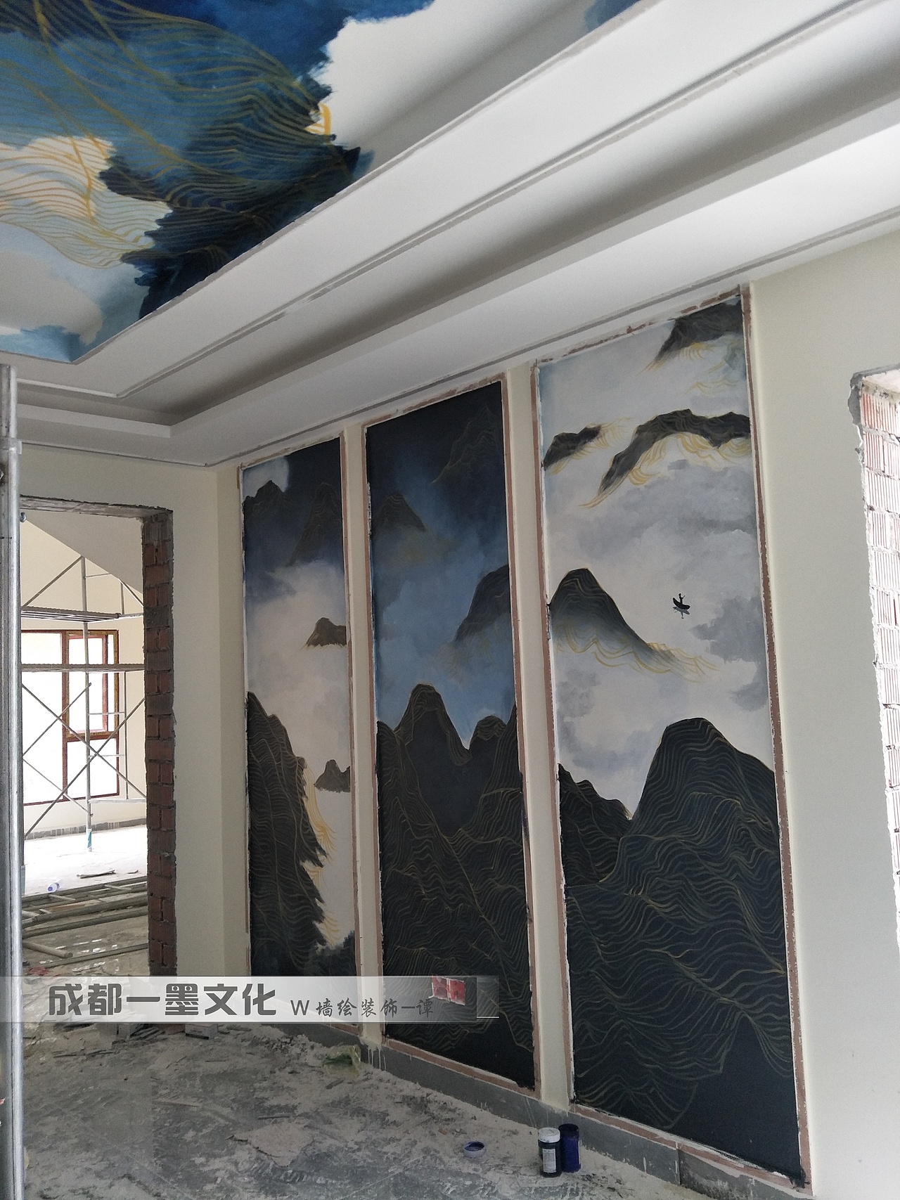 社区美化 社区墙绘 社区文化墙 抽象壁画 成都墙绘（图ZNDAzNjg2NzYw） - 绘画 - 站酷设计师新农村墙绘原创素材 - 站酷ZCOOL