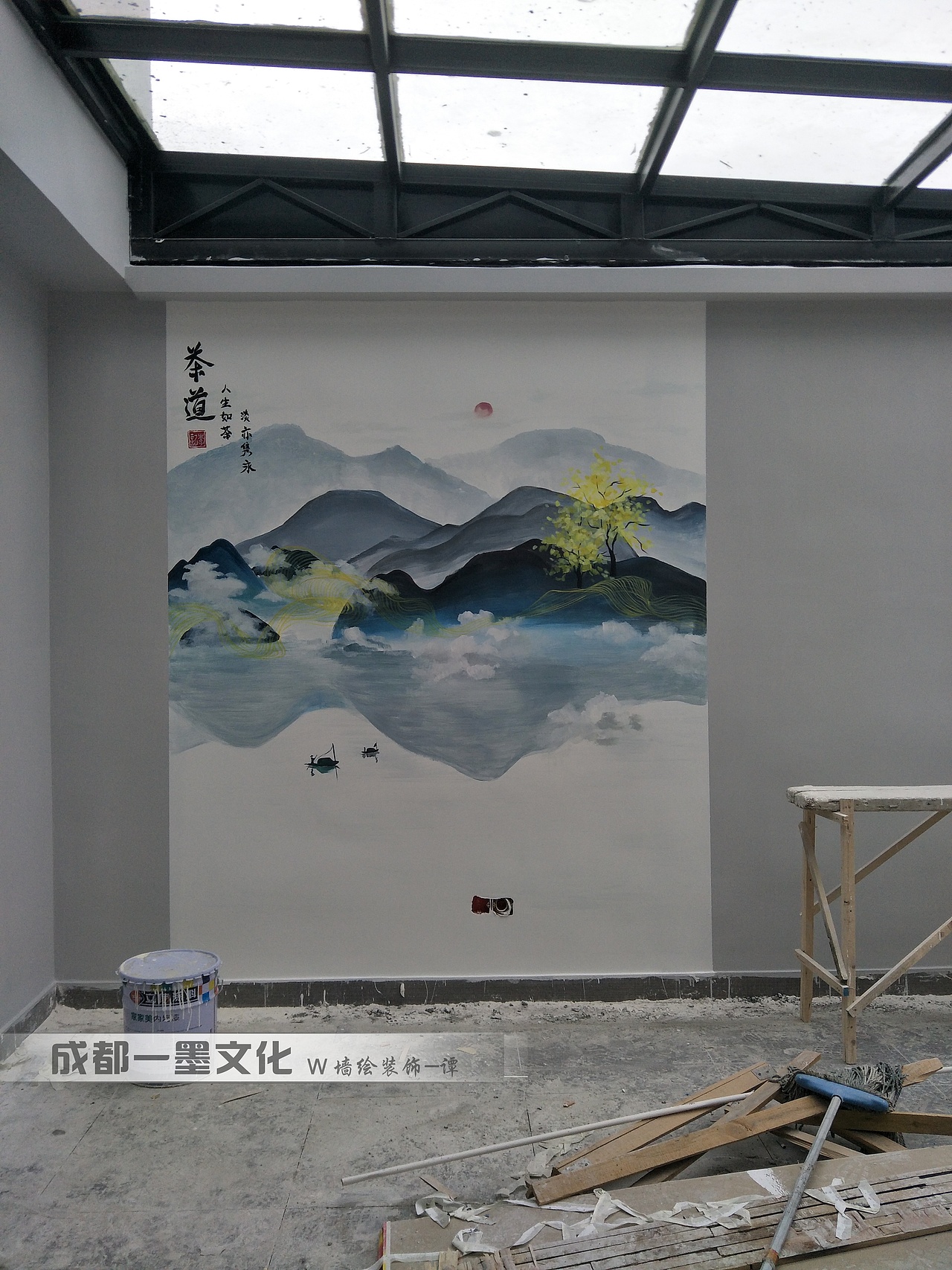 社区美化 社区墙绘 社区文化墙 抽象壁画 成都墙绘（图ZNDAzNjg2NzU2） - 绘画 - 站酷设计师新农村墙绘原创素材 - 站酷ZCOOL