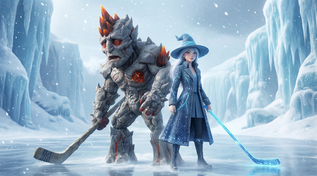 手搓ai视频《魔法俏女巫》2.0版来了！（图ZNDAzNjg4NTUy） - 短片 - 站酷设计师韩华视觉工作室原创素材 - 站酷ZCOOL