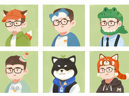 彩铅风格插画｜2025作品集