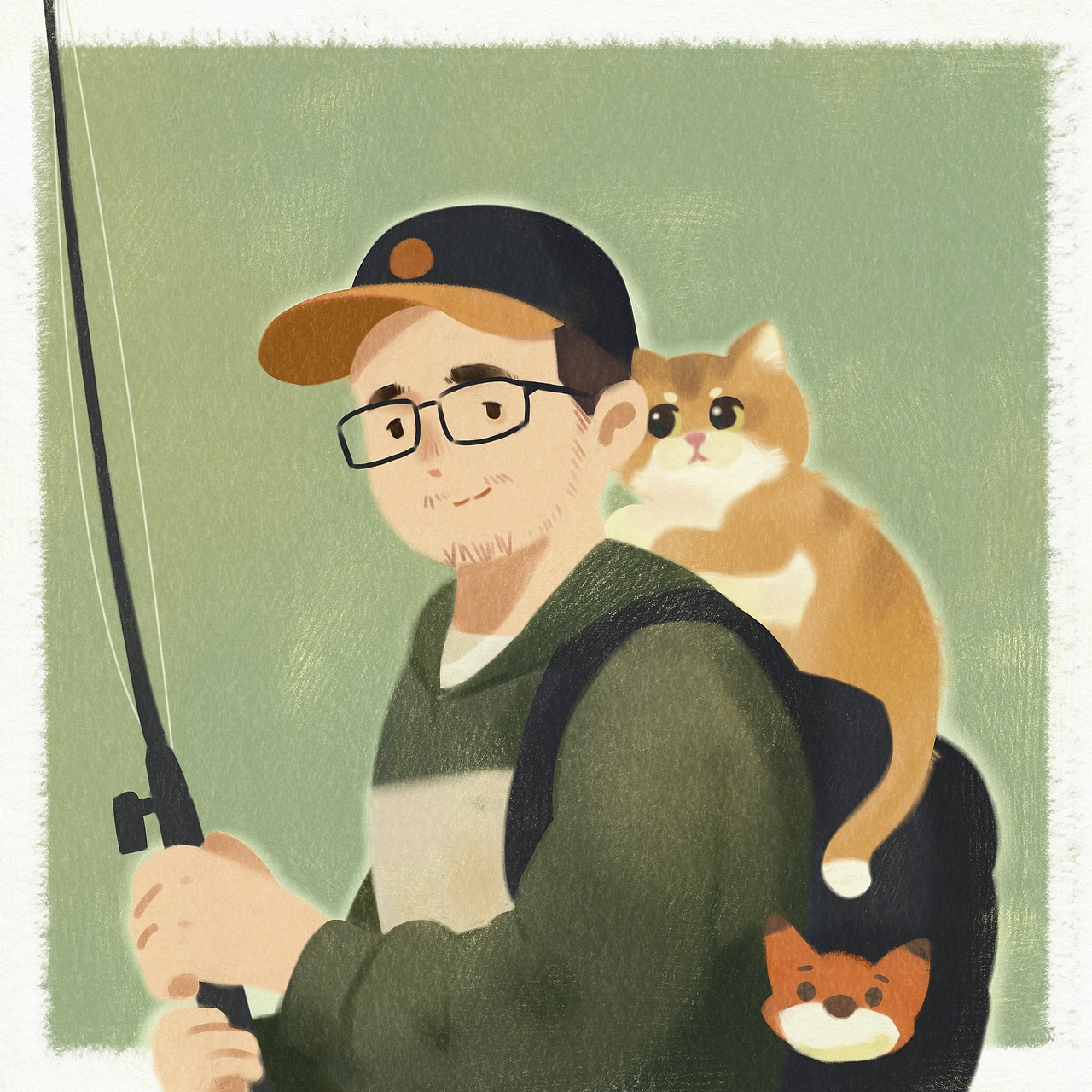 彩铅风格插画｜2025作品集（图ZNDAzNjkwODA4） - 艺术插画 - 站酷设计师我只是颗仙人球原创素材 - 站酷ZCOOL