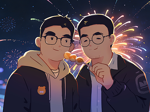 扁平风格插画｜2025作品集