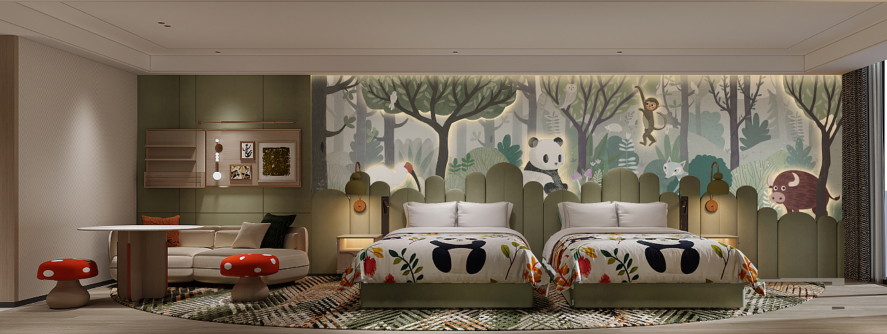 酒店室内视觉设计（图ZNDAzNjk0MTIw） - 商业空间设计 - 站酷设计师xinyukione原创素材 - 站酷ZCOOL