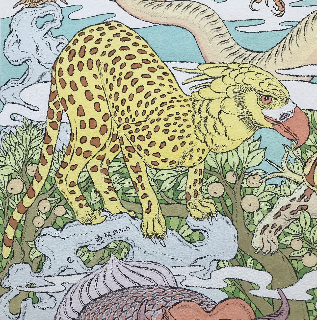 我的原创插画（图ZNDAzNjk0OTc2） - 艺术插画 - 站酷设计师潘斌Art原创素材 - 站酷ZCOOL